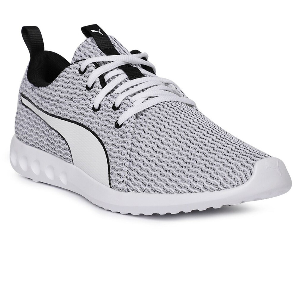 PUMA Carson 2 White/Black Athletic Lace Up Running Shoes 191082-04 Men’s Size 14